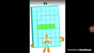 Numberblocks 54 FiftyFour [upl. by Zetram]