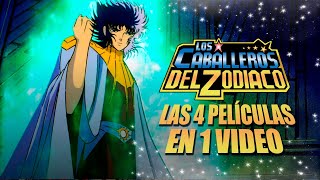 Los Caballeros del Zodiaco Las 4 Películas en 1 Video [upl. by Norward931]