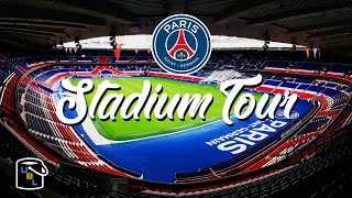 ⚽ Paris St Germain Stadium Tour  Le Parc des Princes  France Travel Guide [upl. by Ydolem769]