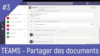 Teams 3 Partager des documents [upl. by Mcgregor846]