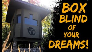 DEER STAND BUILD with PLANS [upl. by Vince]