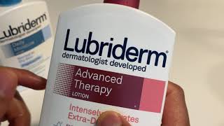 Lubriderm Lotion – Daily Moisture Formula vs Advance Therapy Formula [upl. by Ettenaej]