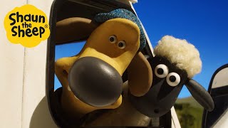 Shaun the Sheep🐑 Cant Teach a Sheep to drive  Cartoons for Kids 🐑 Full Compilation 1 hour [upl. by Fakieh168]