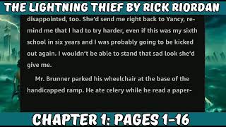 The Lightning Thief by Rick Riordan Chapter 1 Audiobook [upl. by Dlared]