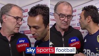 Marcelo Bielsas unique postmatch Leeds United interview [upl. by Ojela]