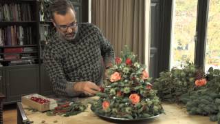 Geurende minikerstboom voor op tafel [upl. by Aciretahs]