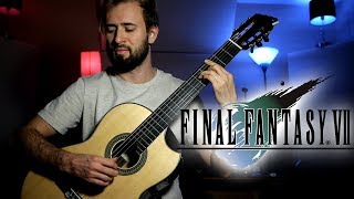 FINAL FANTASY VII Remake on CLASSICAL GUITAR  Ahead on our Way [upl. by Yrebmik]