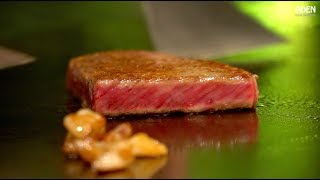 Japans Most Expensive Steak  Matsusaka Wagyu Beef Teppanyaki [upl. by Anoek]