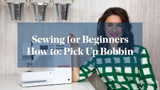 How To Pick Up Collect Bobbin Thread Sewing for Beginners [upl. by Eeleak891]