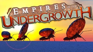 RAIDING Ants ATTACK Peaceful ANT COLONY  Empires of the Undergrowth Gameplay [upl. by Immij719]