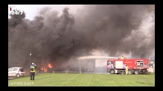 BRANDWEERDUTCH FIREFIGHTERS  ZEER GROTE BRAND 77 [upl. by Ecinnahs197]