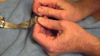 How To Resize And Adjust A Metal Watch Band [upl. by Siuqcram376]