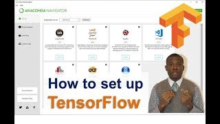 How to Setup TensorFlow and keras in Anaconda Python 37 and Python 38 [upl. by Elnar]