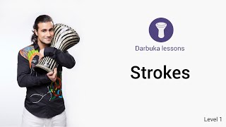 Darbuka lesson strokes Dum Tek Ka Position  Doumbek Derbake Tabla [upl. by Jodie578]