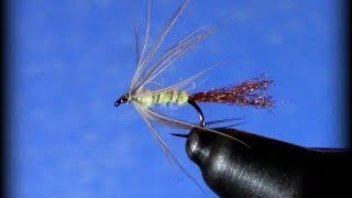 Fly Tying Sulphur Soft Hackle Emerger [upl. by Winchester286]