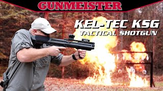 KELTEC KSG  THE BEST TACTICAL SHOTGUN [upl. by Namwob]