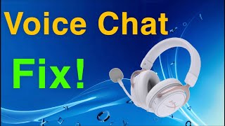 PS4 How to fix Voice Chat and Game Chat NEW [upl. by Yager128]