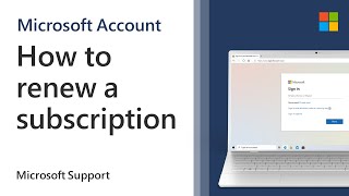 How to renew your Microsoft subscriptions  Microsoft [upl. by Tobye]