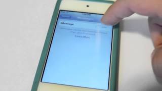 How To Use iMessage on iPod Touch iPhone and iPad [upl. by Edric354]