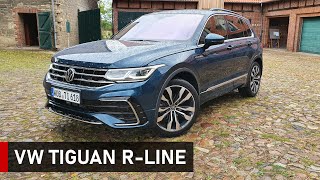 2021 VW Tiguan RLine  Review Fahrbericht Test [upl. by Evander192]