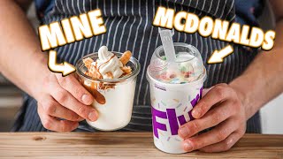 Making The McDonalds McFlurry At Home  But Better [upl. by Naillig]