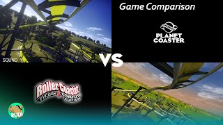 Direct Comparison  RCT3 vs Planet Coaster  Inverted Coaster [upl. by Anesusa925]