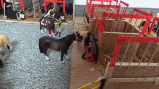 Visite du centre equestre par jour de concours CSO [upl. by Illil120]