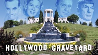 FAMOUS GRAVE TOUR  Hillside 1 Al Jolson Leonard Nimoy etc [upl. by Anifesoj956]