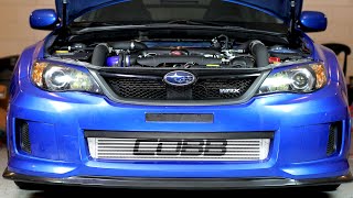 COBB Tuning  Subaru Front Mount Intercooler Install 20082014 [upl. by Nolyd]