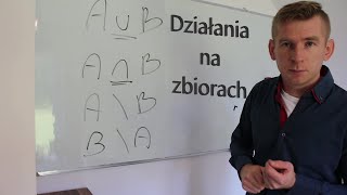 Matematyka Działania na Przedziałach Przedziały liczbowe [upl. by Seigler]