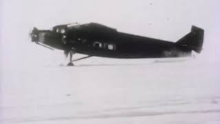 Richard E Byrds second trip to the Antarctic 1935 [upl. by Arolf620]