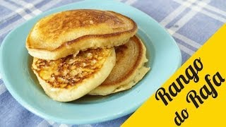 Panqueca americana pancakes  Rango do Rafa [upl. by Xyno542]