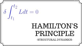 Deriving Hamiltons Principle [upl. by Mayda]