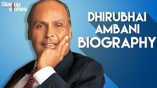 Dhirubhai Ambani Success Story  Reliance Industries Founder Biography  Startup Stories [upl. by Ailido802]