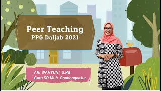 Peer Teaching Daring PPG Daljab 2021 [upl. by Kolva]