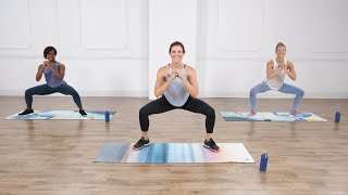 30Minute Strength Cardio and Pilates Core Workout [upl. by Johanan]