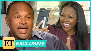 Watch Keshia Knight Pulliam Surprise Cosby Show CoStar Geoffrey Owens During ET Interview [upl. by Nickerson]