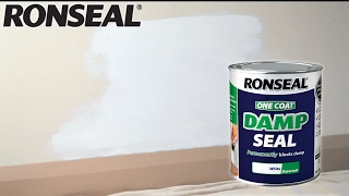 Ronseal One Coat Damp Seal Paint [upl. by Malha]