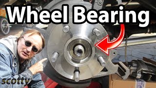 How to Replace a Rear Wheel Bearing in Your Car [upl. by Festa486]