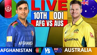 🔴 Live Afghanistan vs Australia 10h ODI Live Match Score today  AFG vs AUS Cricket  CT 2025 [upl. by Soracco]