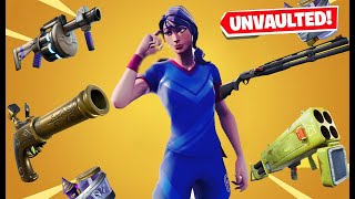 Epic Unvaulted EVERYTHING In Fortnite [upl. by Heyman]