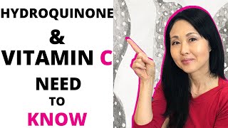 HYDROQUINONE AND VITAMIN C  NEED TO KNOW [upl. by Fantasia85]