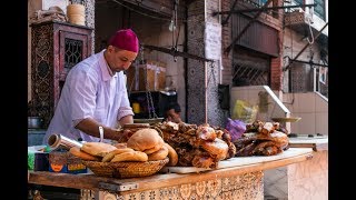 Mechoui Alley A must eat in Marrakech Morocco [upl. by Dugan665]