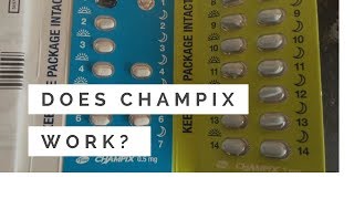 Does Champix Actually Work Varenicline Review 2018 [upl. by Sarette]