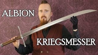 Review The Knecht kriegsmesser by Albion  Amazing sword [upl. by Hacker]