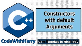 Constructors With Default Arguments In C  C Tutorials for Beginners 32 [upl. by Nairrad]