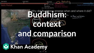 Buddhism context and comparison  World History  Khan Academy [upl. by Halak]