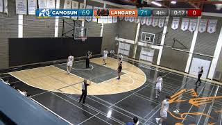 PACWEST Mens Basketball 🏀 Camosun  Langara 20230225 [upl. by Aitret]