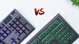 Steelseries Apex 5 vs Razer Ornata V2 [upl. by Lirrehs36]