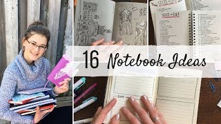 16 Ways to Use a Notebook [upl. by Haase15]